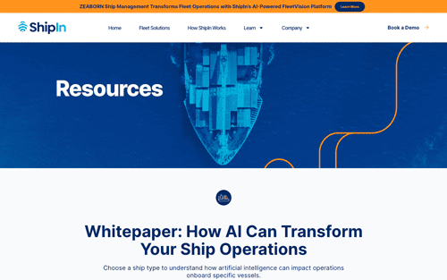Resources Page Build with Multiple Custom Post Types on Page screenshot